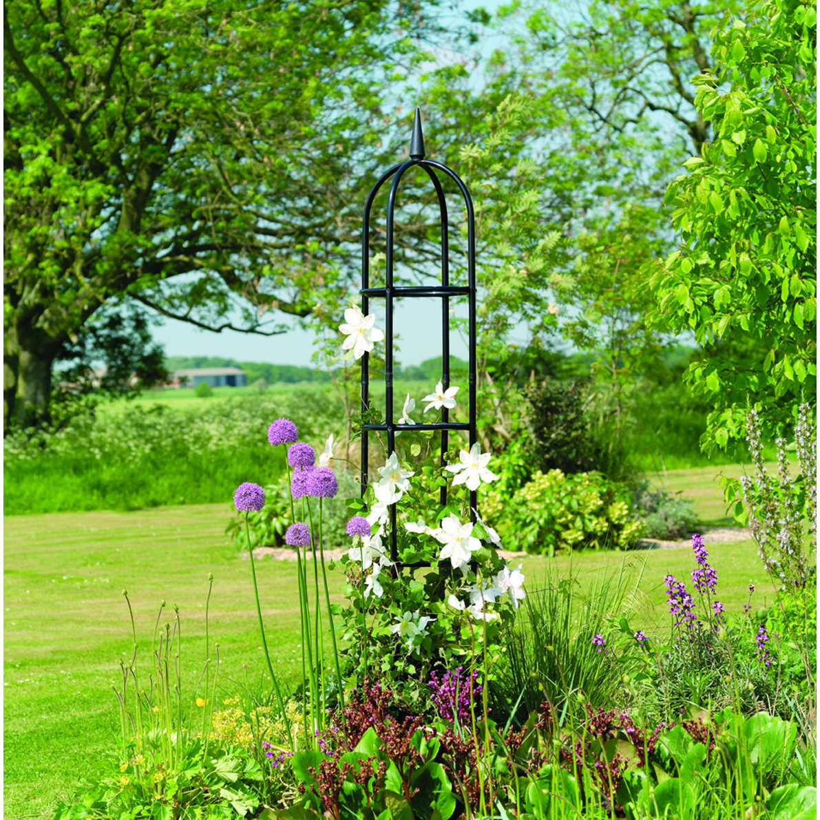 Gardman Steel Obelisk Trellis & Reviews Wayfair.ca
